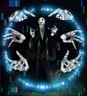 Gaster undertale by eisjon Gaster undertale by eisjon