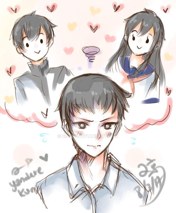 Yandere kun by eisjon on DeviantArt