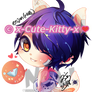 Commission :x-Cute-Kitty-x (Blue)