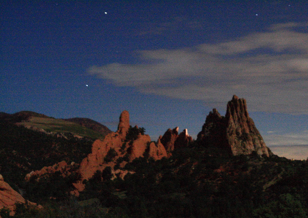 The Rocks At Night