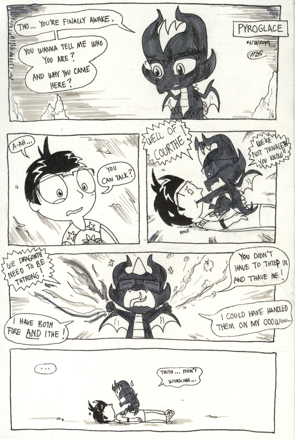The Comic: 14 - Pyroglace by Loreto-Arts on DeviantArt