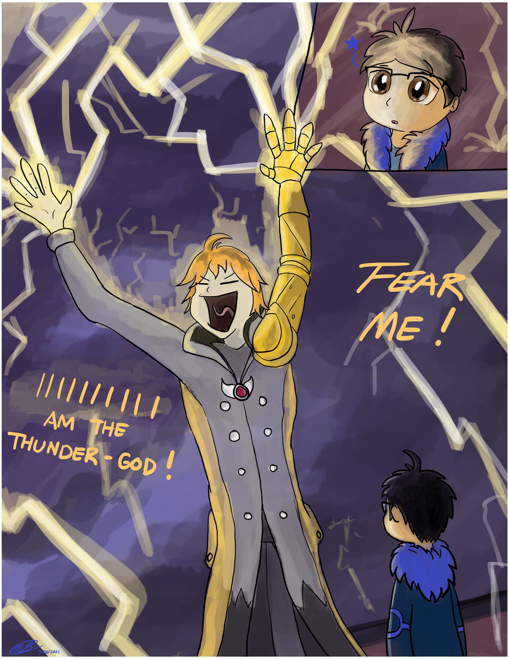 VRChat: The Thunder God by Loreto-Arts on DeviantArt