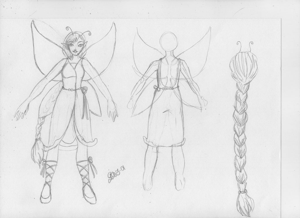 The Fairy Princess :Concept Sketches: 2