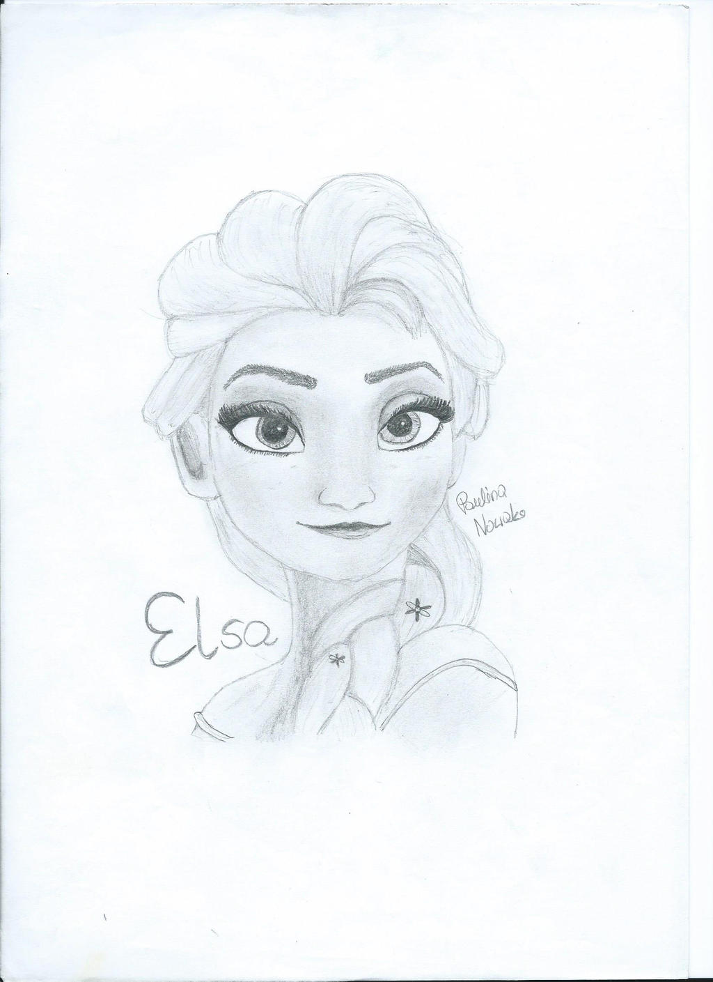 Elsa portrait by starmoonlightfox on DeviantArt