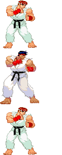 Sf3 Ryu Standing Ryu SFA to Sf3 Test Animation by armentis on DeviantArt