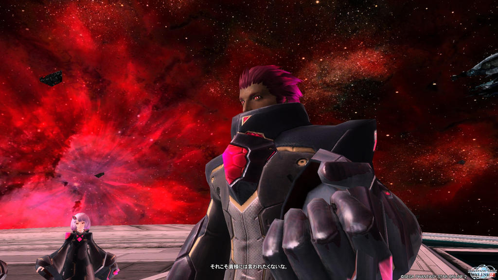 PSO2 Human Dark Falz by DarkSoniti on DeviantArt