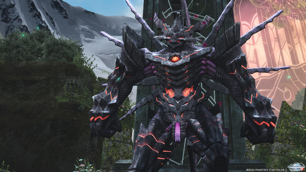 PSO2 Dark Falz Lv 1 by DarkSoniti on DeviantArt