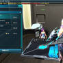 PSO2 Equiping youre own created Partner Bot