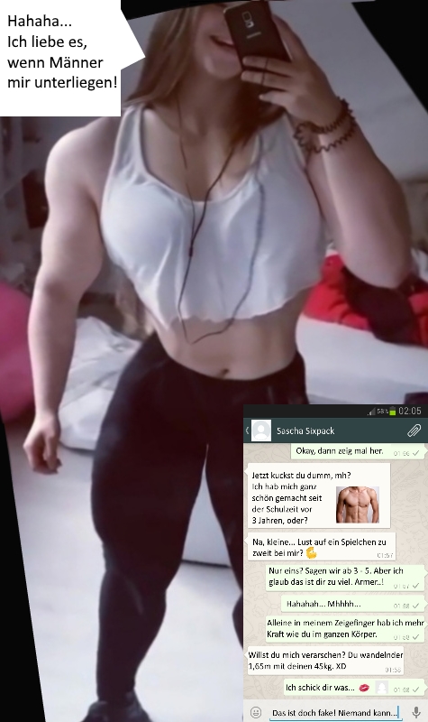 Whatsapp Bodybuilder Girl 3