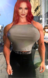 Katja Muscle Growth 11 Never forget youre bra