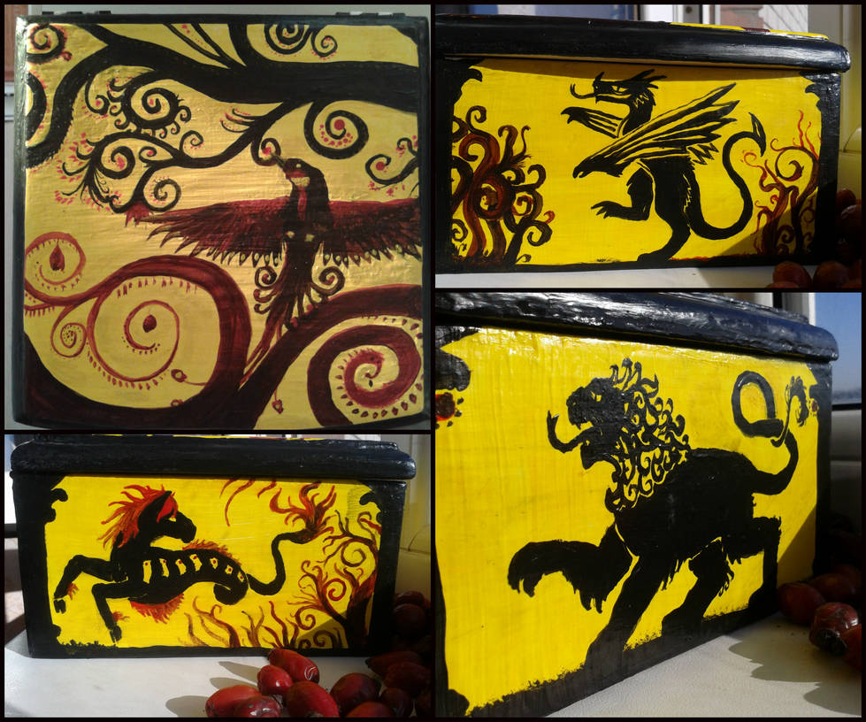 Deviantart Gold Box Box by GoldenDraco on DeviantArt