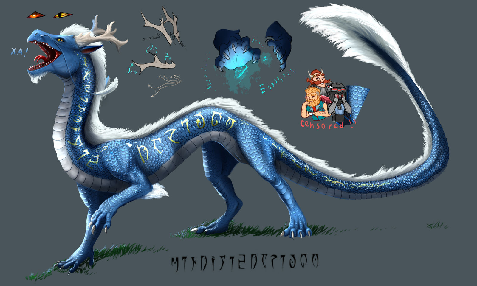 Corrcan Reference for Corrhan by GoldenDraco on DeviantArt