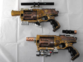 steam punk nurf guns 2