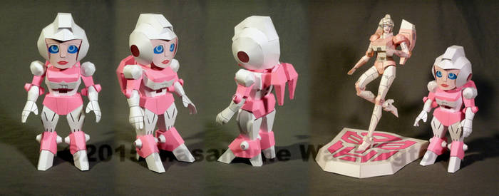 SD Arcee cardmodel