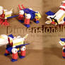 SD Transformers Autobot SkyLynx 2-in-1 cardmodel