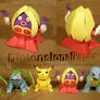 Pokemon No.124 Jynx cardmodel
