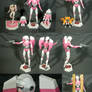 Transformers Autobot Legacy G1 Arcee cardmodel