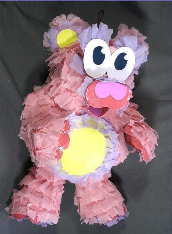 18inch pink bear pinata