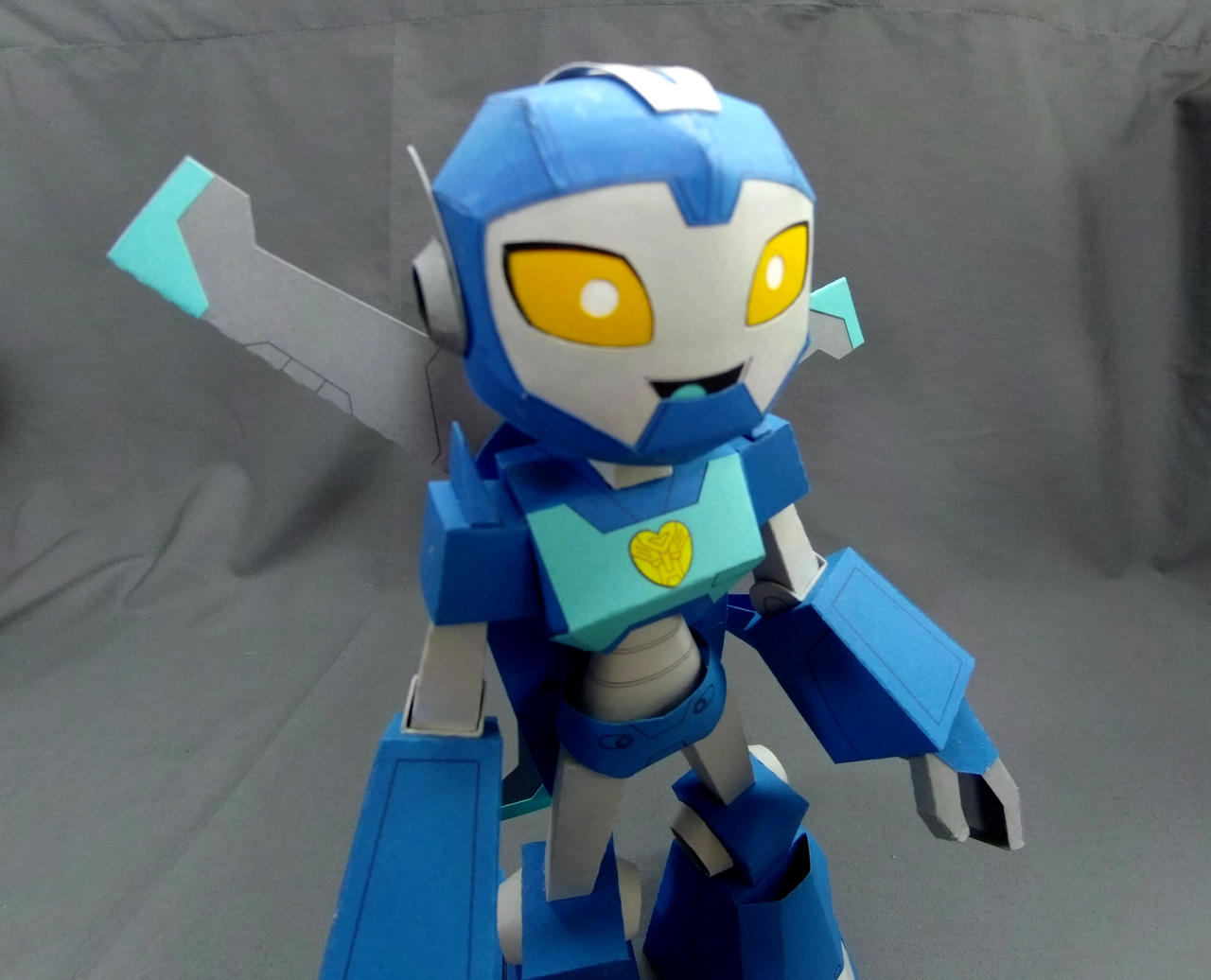 Transformers Rescue Bots Academy Whirl selfie by Masamune-Washington on