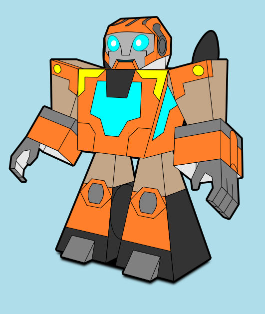 TF-RBA Wedge cardmodel vector test by Masamune-Washington on DeviantArt