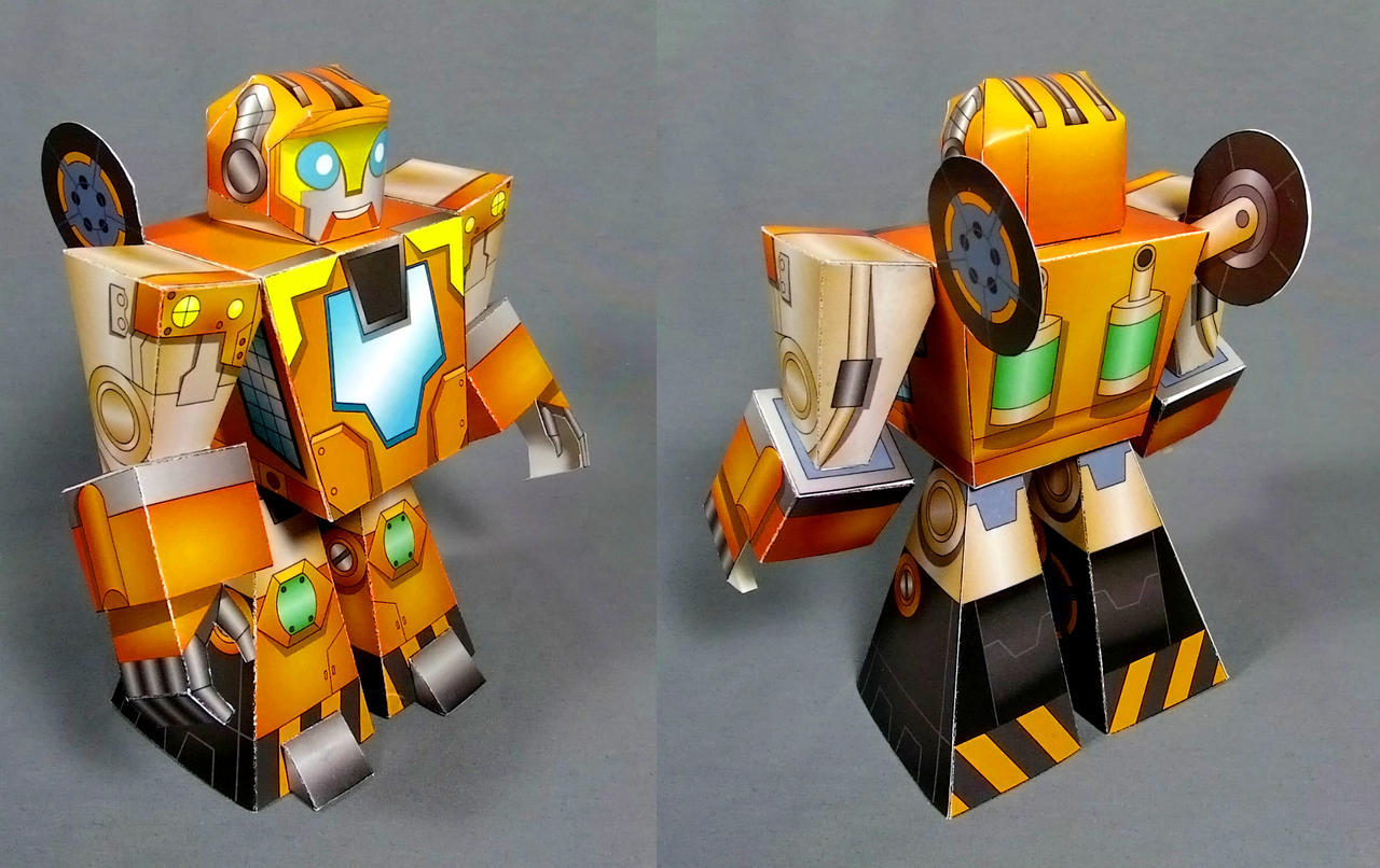 Rescue Bots Academy Wedge cardmodel