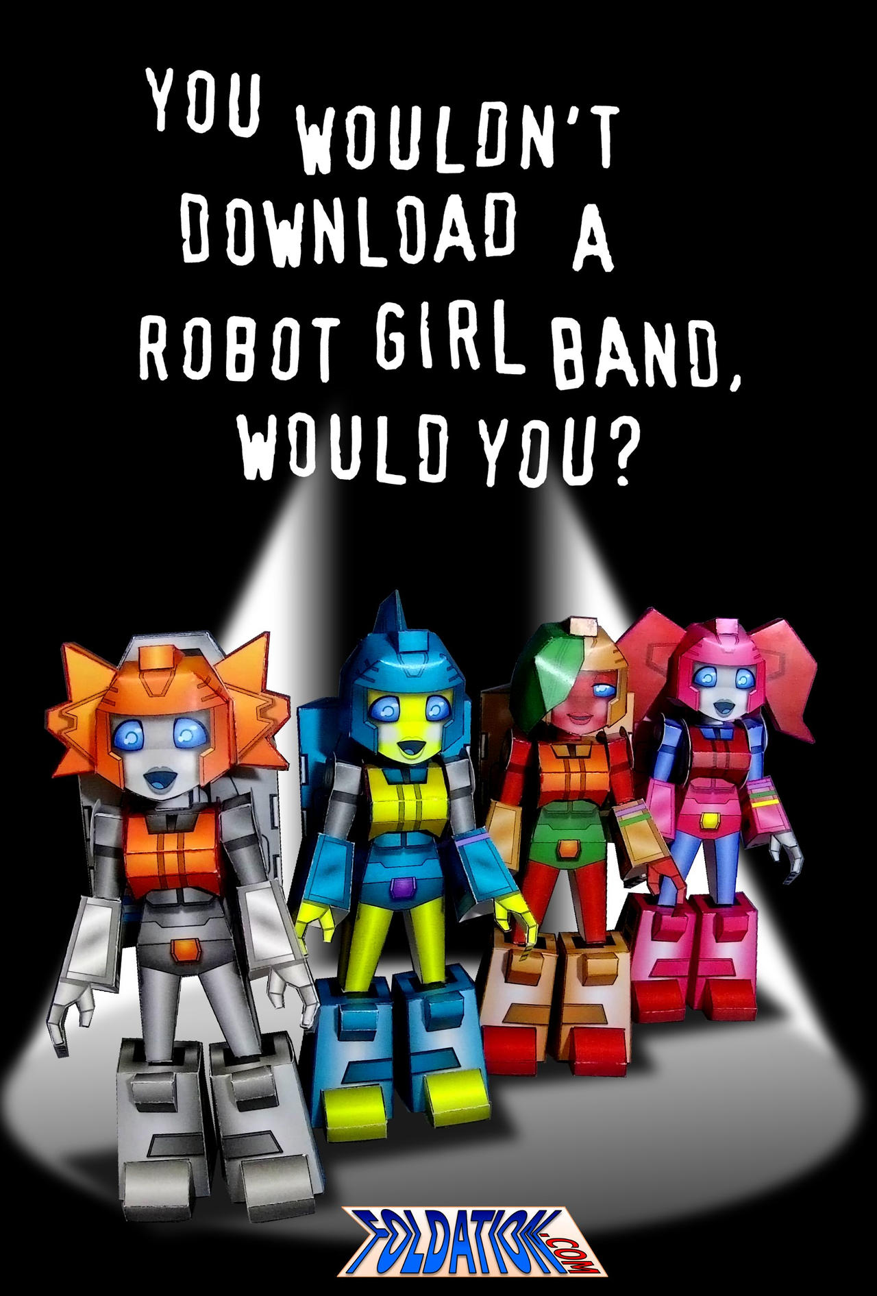 Sechszug And The Replicants cardmodel kits