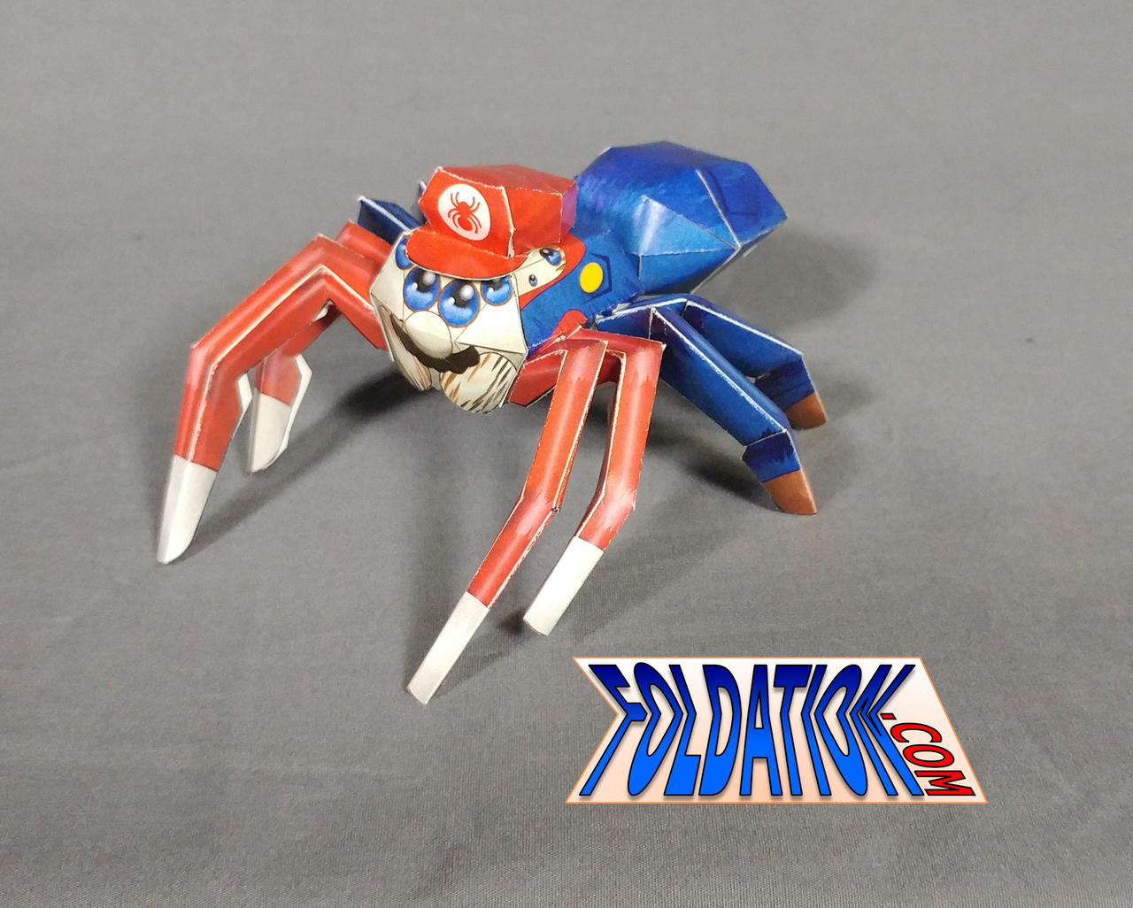 plumbing spider cardmodel