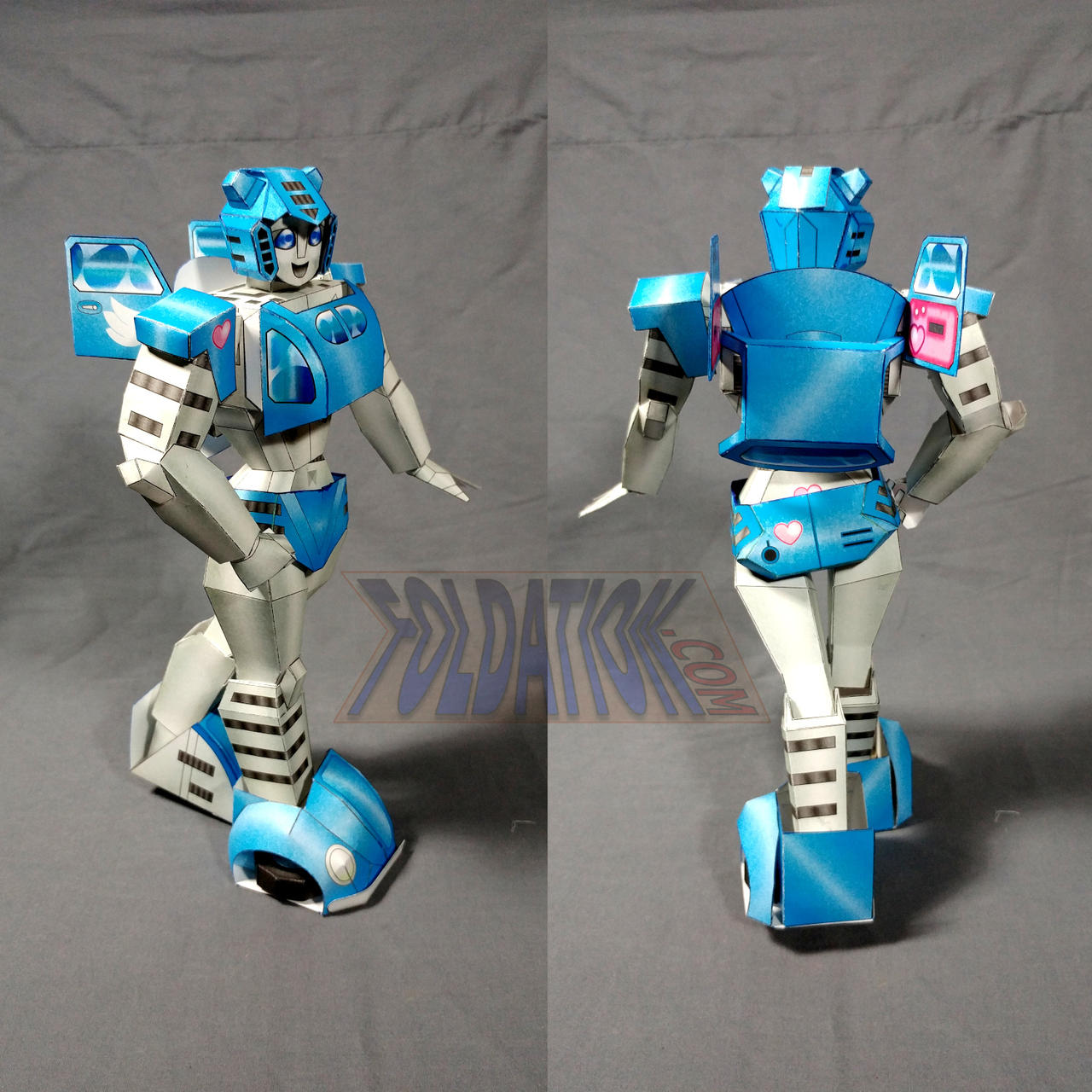 Glyph lady bot cardmodel