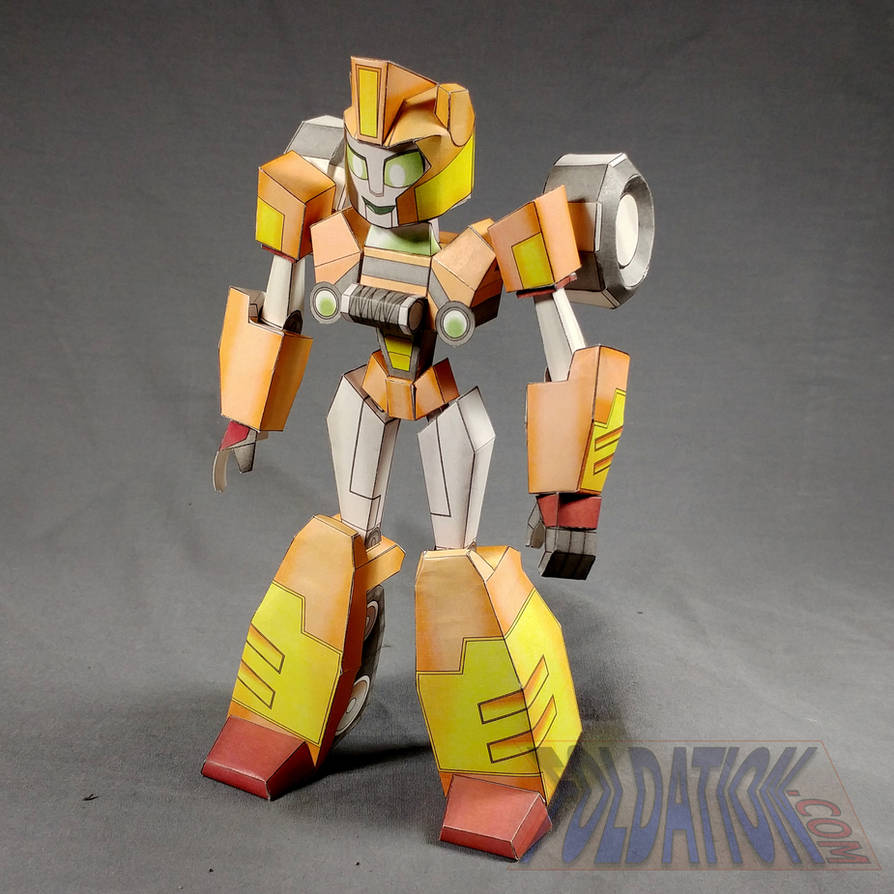 Rescue Bots Academy Brushfire cardmodel kit by Masamune-Washington on ...