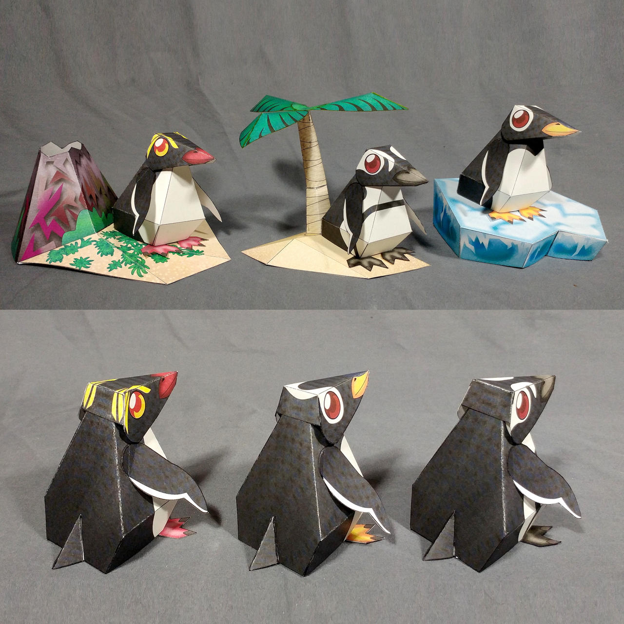 FOLDATION's penguin set