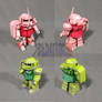 MS-06 Zaku2 cardmodels