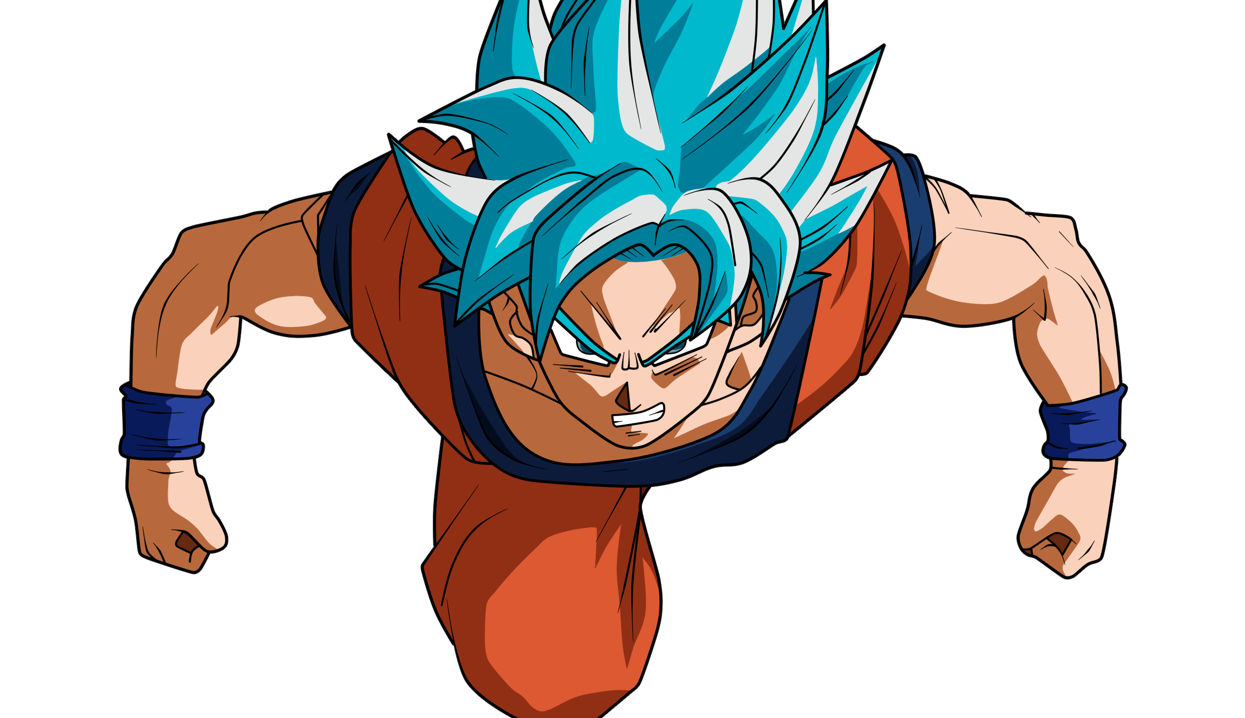 Super Saiyan 2 Goku by chanmio67 on DeviantArt