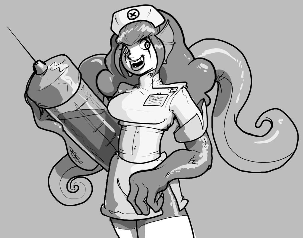 Monster. Rn Old School Monster Nurse Yuukai by AtomicTiki on DeviantArt