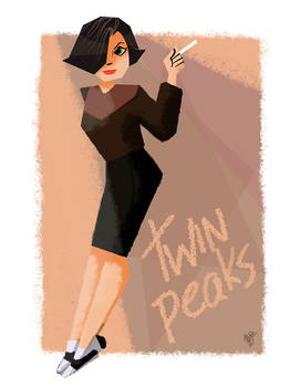 Audrey Twin Peaks ART TRADE