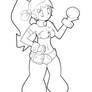 Sketch Req: Shantae + Risky