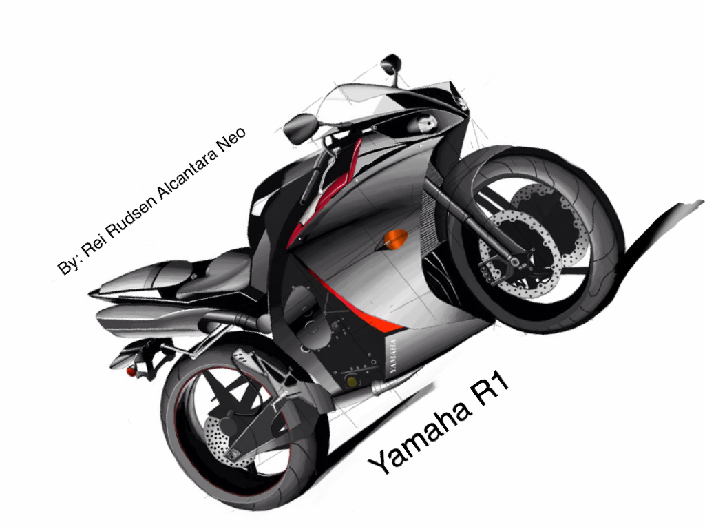 How To Draw R1 Yamaha R1 Drawing by rudsen on DeviantArt