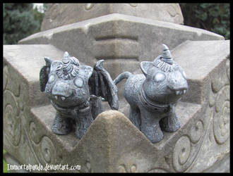 Baby Unicorn Gargoyles