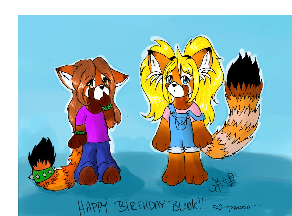 Happy Birthday BLINK by TickledPinkOpossum on DeviantArt
