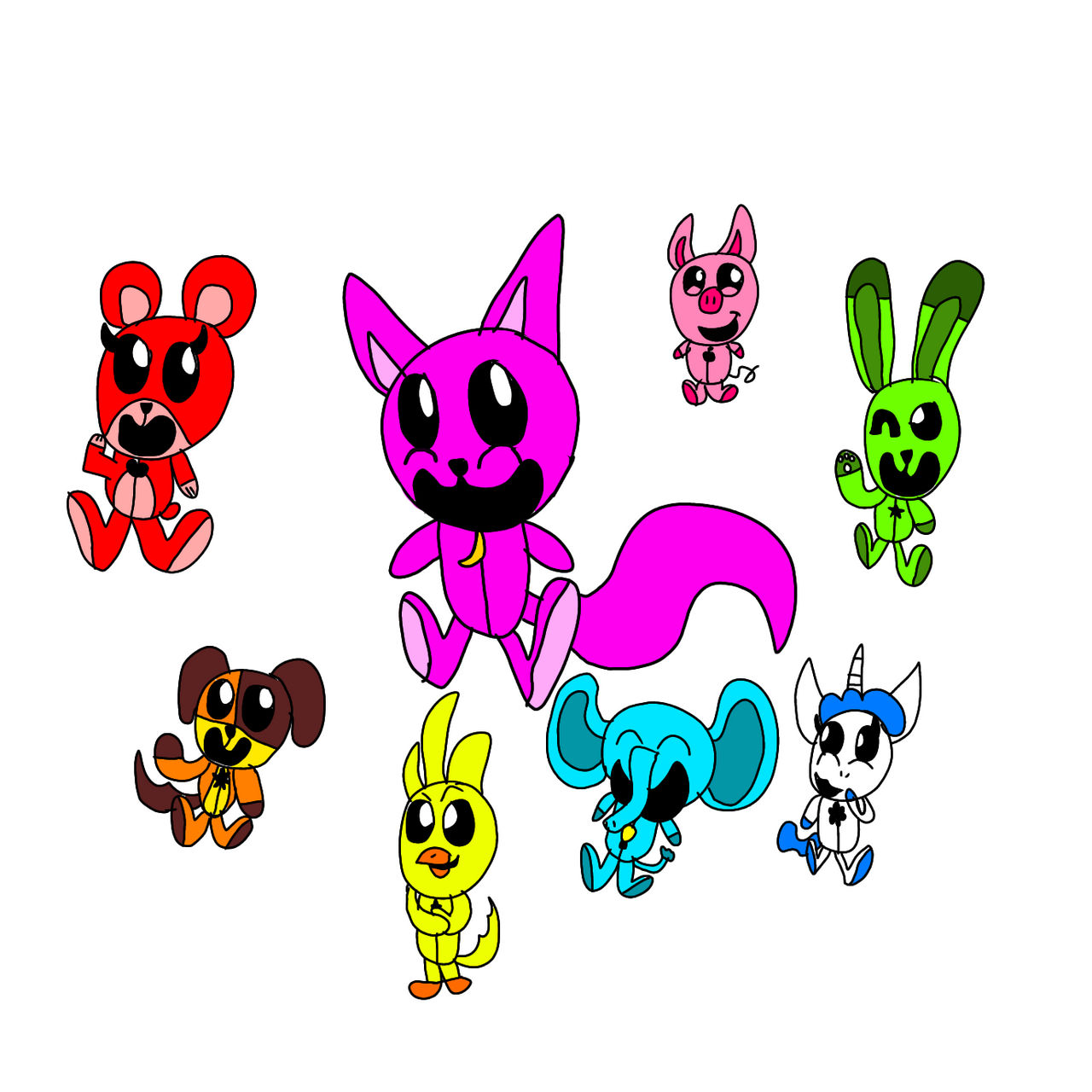 Smiley Critters Raceser Rabbit The Smiling Critters in my style by VsMouseFan302010 on DeviantArt