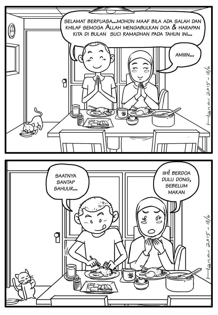 Komik Strip: ramadhan is coming by hanonly1 on DeviantArt
