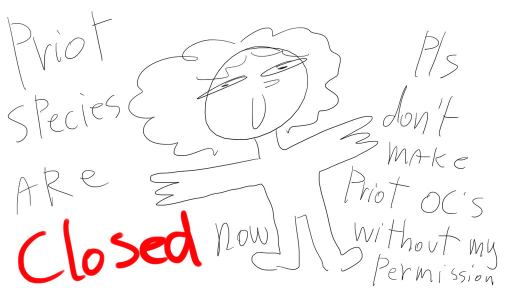 Priot species are closed now by Dokkoni on DeviantArt
