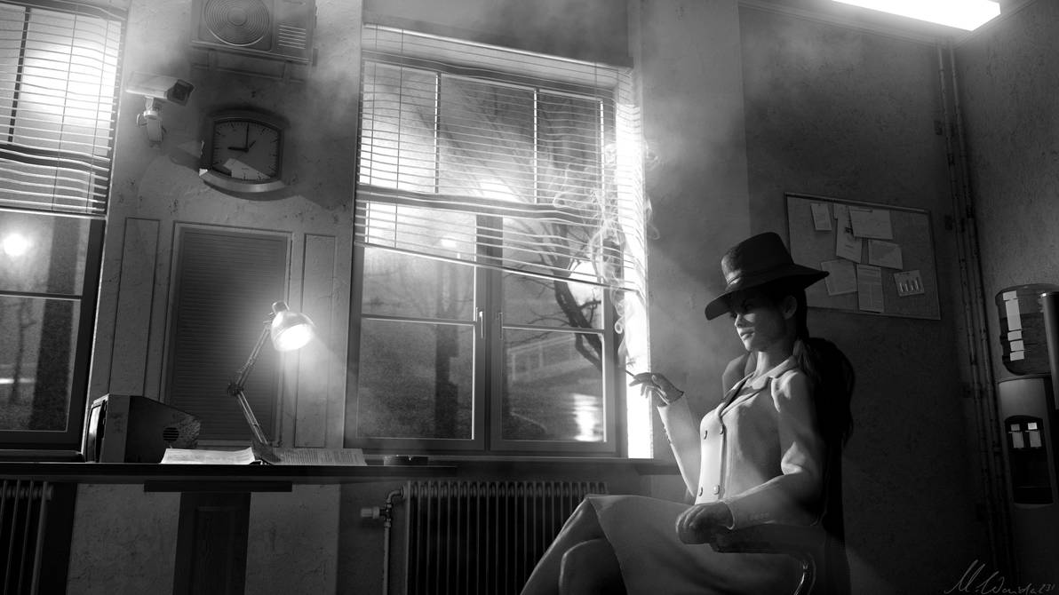 film noir by Mark-Waida on DeviantArt