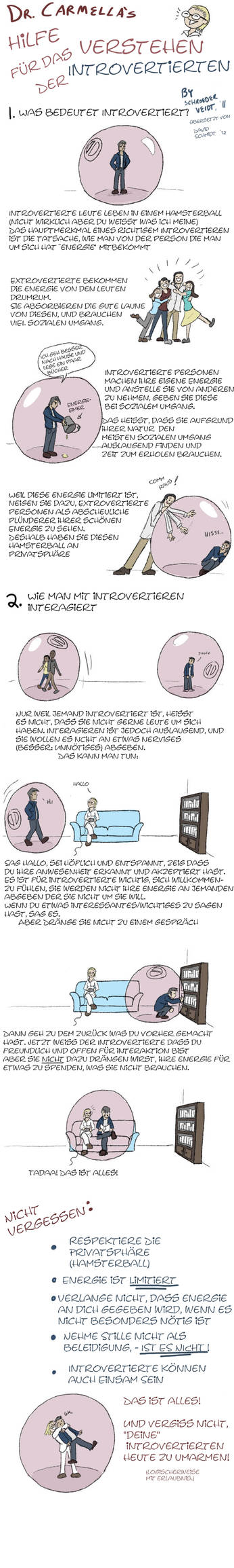 Wie man mit Introvertierten umgeht by At-MsUpload