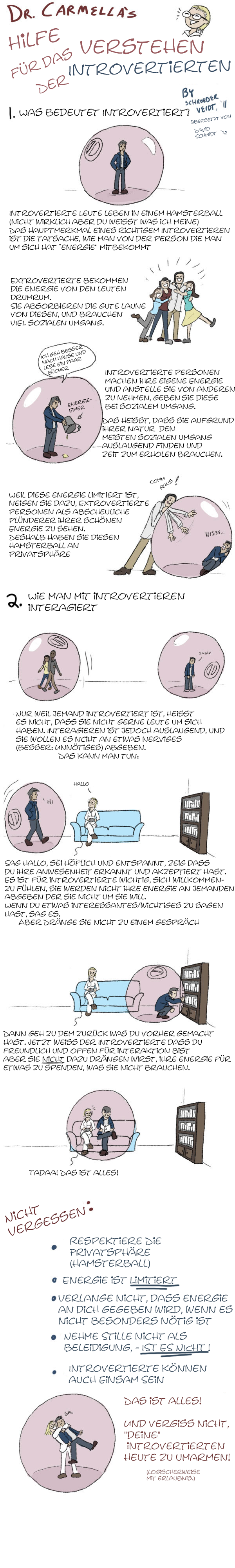 Wie man mit Introvertierten umgeht