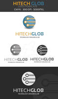 Hitech Globe Logo Template