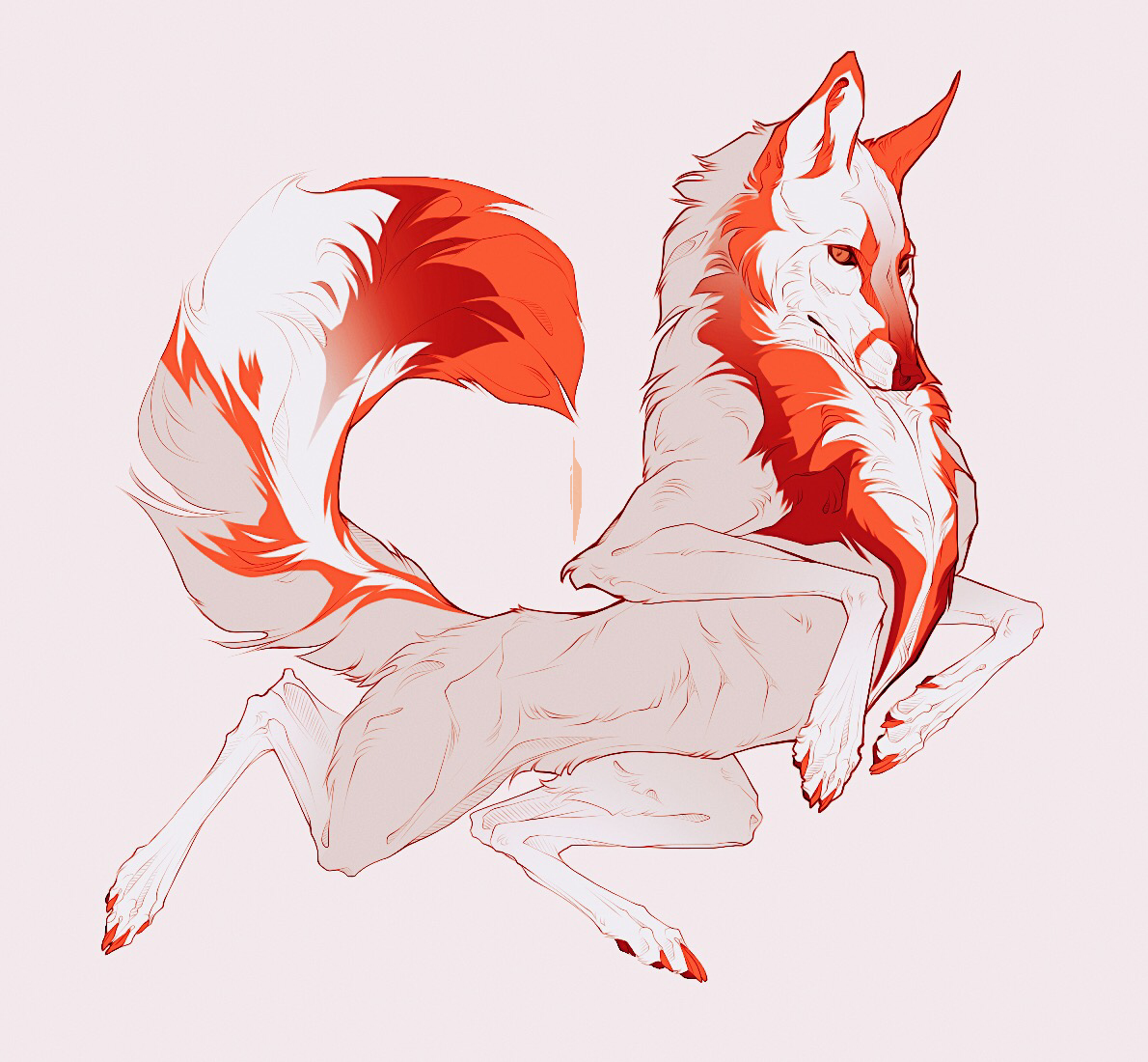 ADOPT AUCTION closed (Coral Fox) by Volinfer