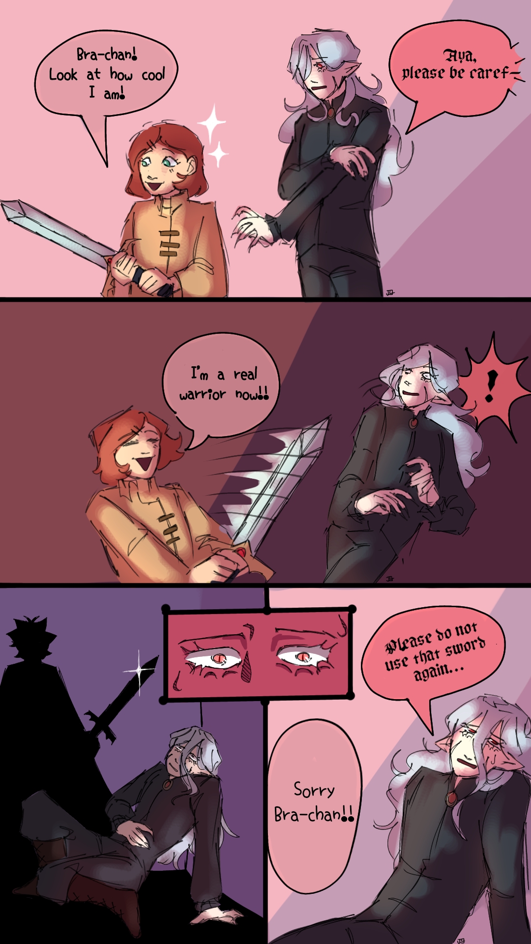 Sword Comic BSD by JottingLion on DeviantArt