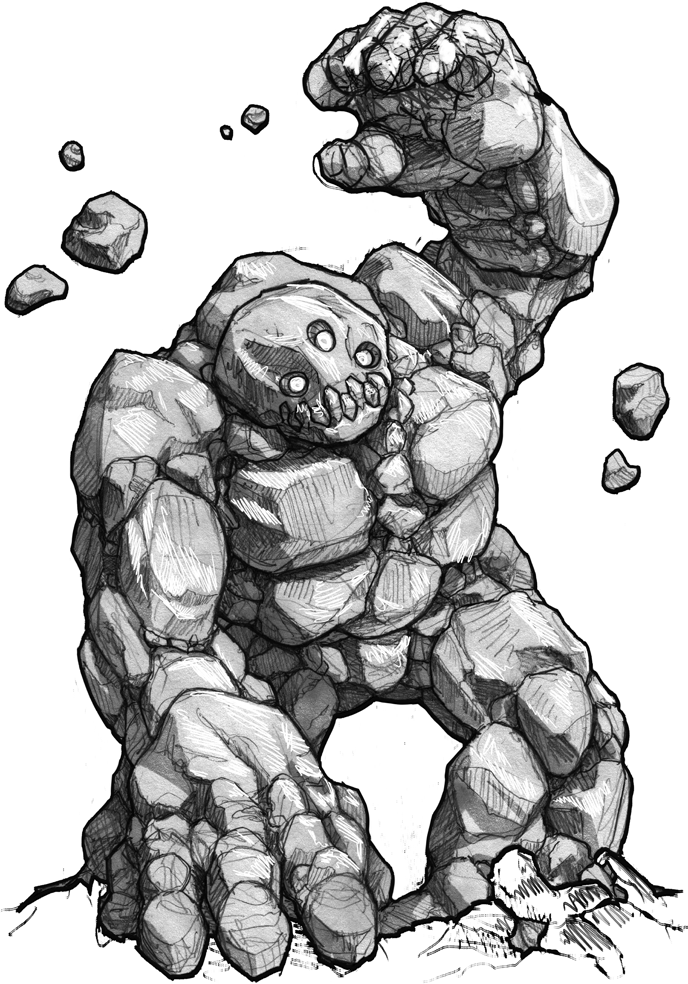 Rock Element Deviantart Rock Elemental by JoyRaptor on DeviantArt