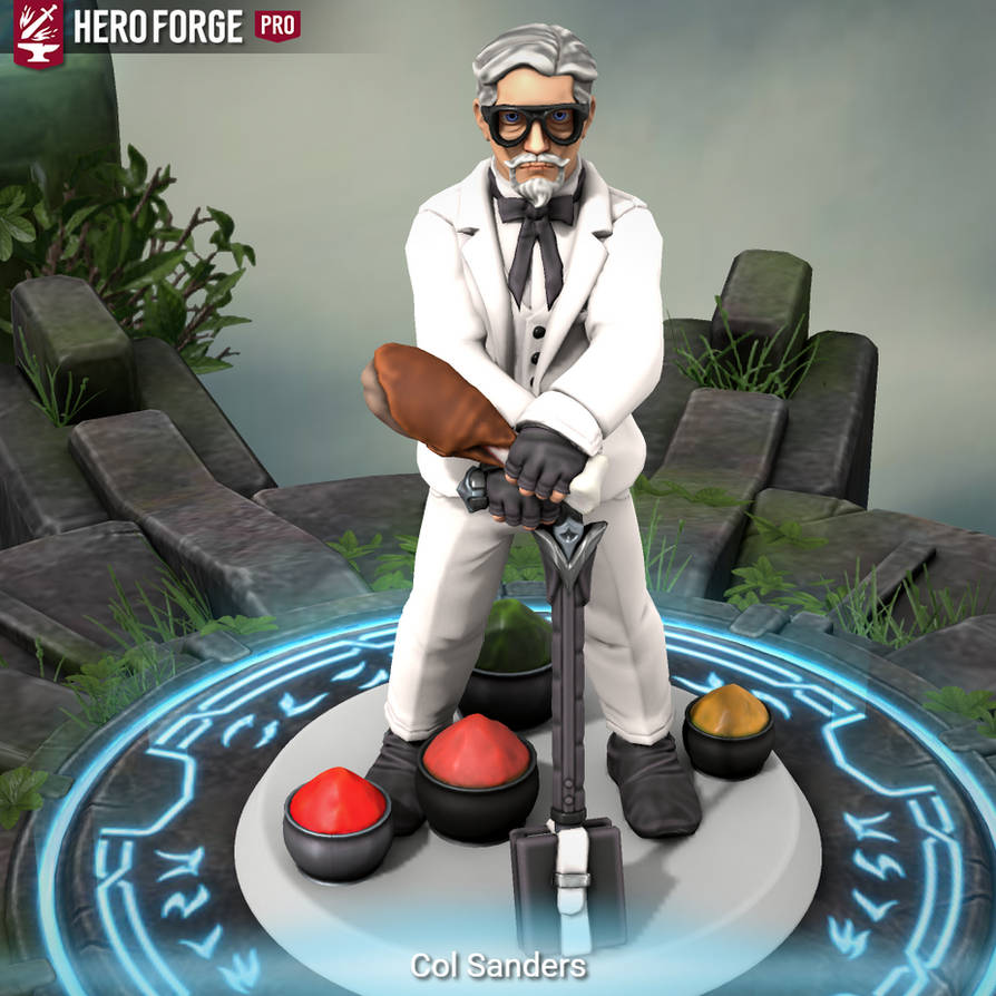 Col Sanders screenshot by triplestar100 on DeviantArt