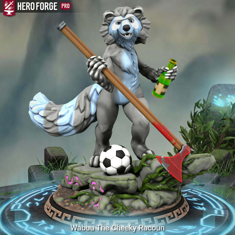 Wabuu The Cheeky Racoon screenshot by triplestar100 on DeviantArt